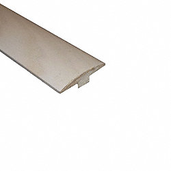 Prefinished Carriage House White Ash Hardwood 1/4 in thick x 2 in wide x 78 in Length T-Molding